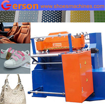 Leather Continuous Perforating and Embossing Machine