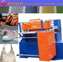 Leather Continuous Perforating and Embossing Machine