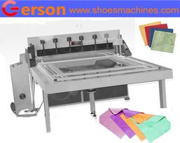 Cotton glass fibre cloth cutting machine