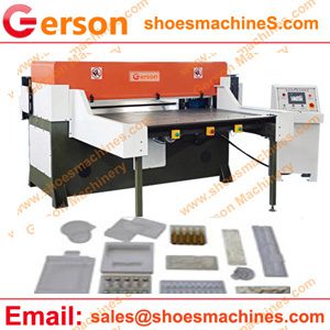 Blister packing plastic sheet die cutting press machine