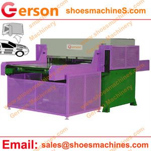 Car soundproofing sponge sheet die cutting machine