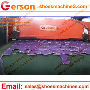 CNC programmable automatic nylon belt feeding cutting machines