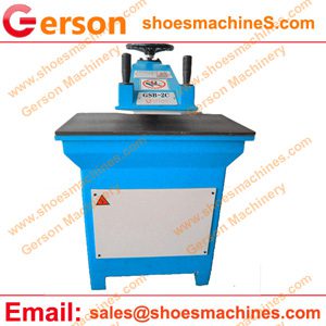 Turning arm hydraulic clicker cutting machine