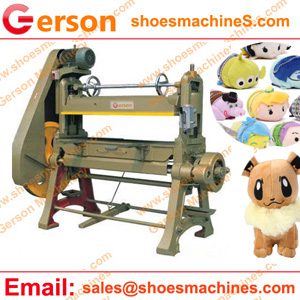 Fabric cutting machine for making soft plush toy