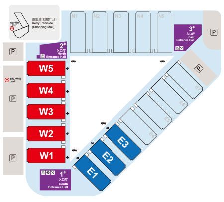 floor plan product show in SIGN CHINA