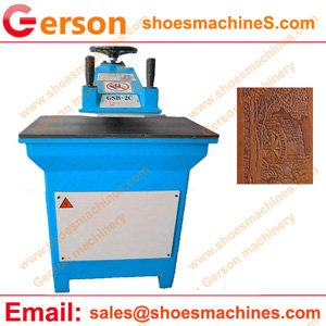 Artesanía en cuero Clicker Press.