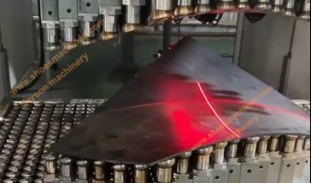 Steel plate curved forming press machines
