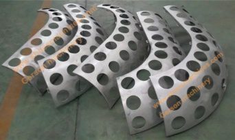 hyperbolic aluminum veneer forming