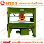 PU synthetic Leather die cutting press