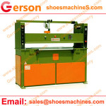 leather shoes die cutting machine