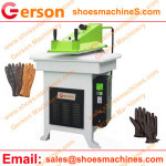 Cutting machine for leather glove