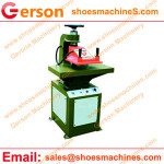 Leather Plaque Plates cutting machine