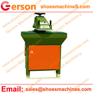 Leather Chap Boots die cutting machine