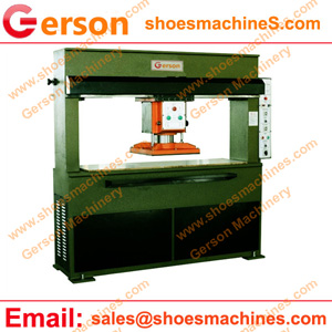 Synthetic leather/fabric sheet football die cutting machine