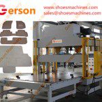 Automatic Feed Car Interior Floor Carpet Die Cutting Press Machine