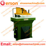 Leather clicking machine for footwear,bag industry