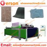 Microfiber bathroom chenille mat die cutting machine