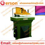 Suede Leather Die Cutting Machine