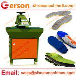 Memory Foam Orthopaedic Footwear Insole Die Cutting Machine