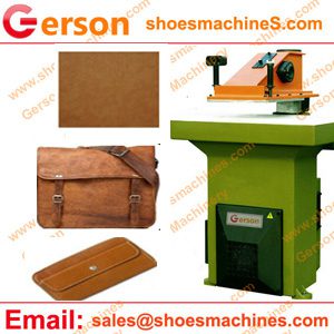 Nature leather cutting machine