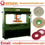 Wool felt grinding polishing wheel die cutting machine