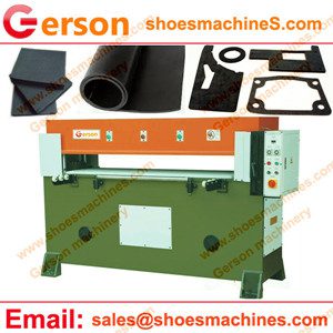 Air conditioning insulation rubber foam sheet cutting Machine