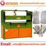 Canvas gloves cutting machine