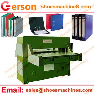 PP plastic document file folder cutting machine