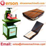 PU leather pocket notebook cover cutting machine