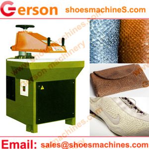 Salmon leather skin cutting machine