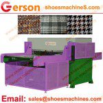 Woolen cloth cutting machine