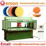 Foam buffing pad die cutting machine