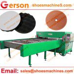 Velocity Wave Velcro Foam Polishing Pad Cutting Machine