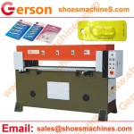 Manual sliding table plastic blister cover pack card die cutting machine