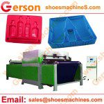 Plastic vacuum forming trimming cutting machine