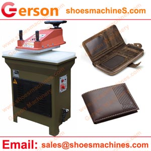 Leather Wallets Cutting Machine