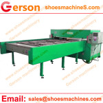 Automatic steel rule die cutting systems