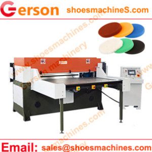 Foam Polish Buff Pad Cutting Machine