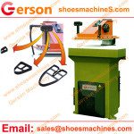 Three keys swing arm hydraulic clicker press