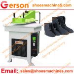 Wool felt boot liner cutting machine