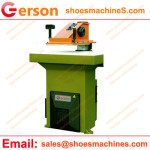 22T hydraulic clicker press with swing arm