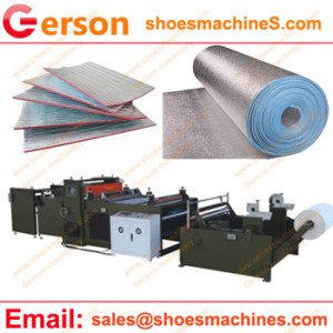 Aluminum Foil Foam Insulation Sheet Die Cutting Machine