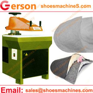 Hydraulic cotton shoulder pads die cutting machine