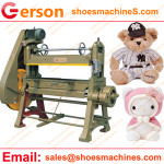 Stuffed animals teddy bears plush toys fabric die cutting machine