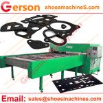 Rubber gaskets die cutting machine