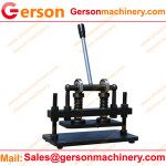 Tabletop die clearance cutting machine
