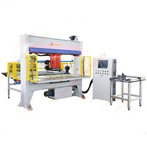 Traveling head press